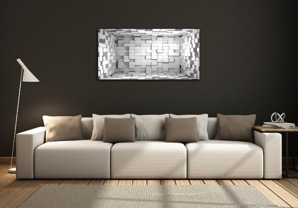 Quadro in vetro Cubi