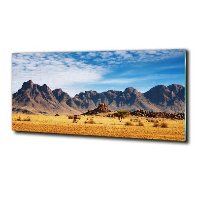 Quadro in verde Rocce in Namibia