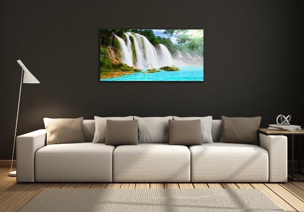 Quadro su vetro Cascata