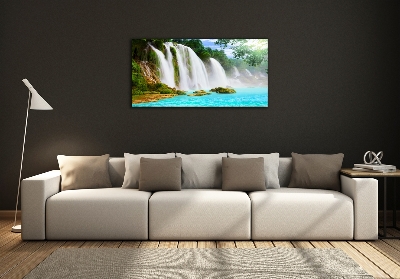 Quadro su vetro Cascata