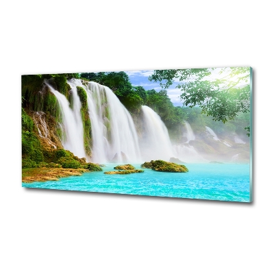 Quadro su vetro Cascata
