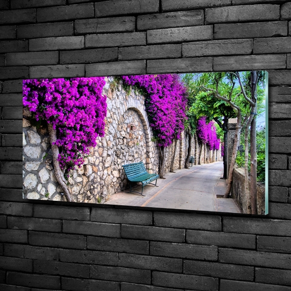 Quadro in verde Strade incantevoli