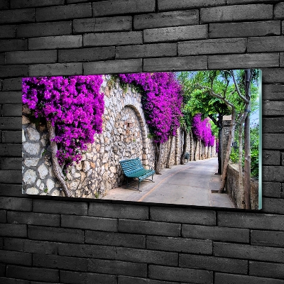 Quadro in verde Strade incantevoli