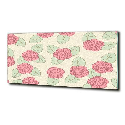Quadro vetro Rose