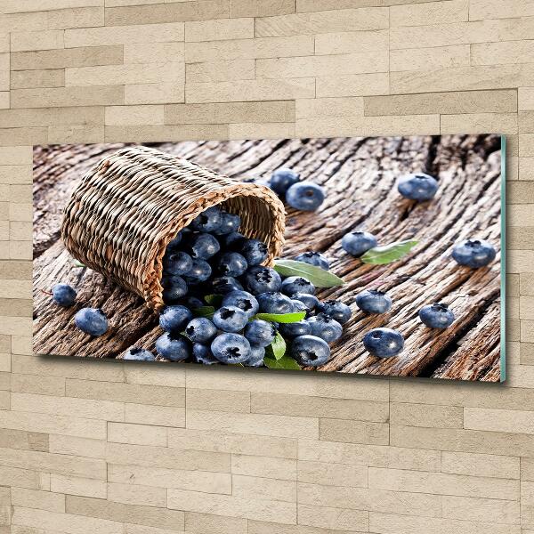 Quadro in verde Bacche in un cestino