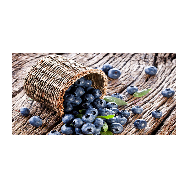 Quadro in verde Bacche in un cestino