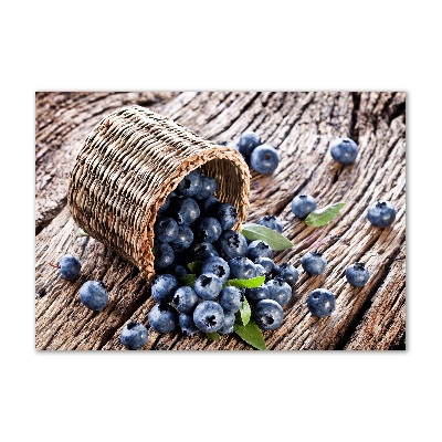 Quadro in verde Bacche in un cestino