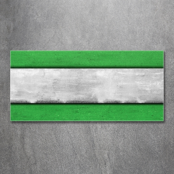 Quadro in verde Parete verde