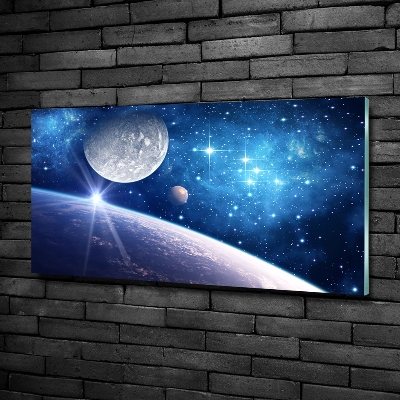 Quadro su vetro Luna