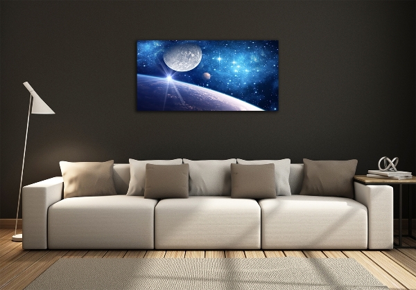 Quadro su vetro Luna