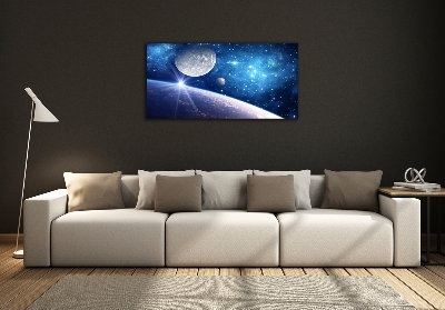 Quadro su vetro Luna