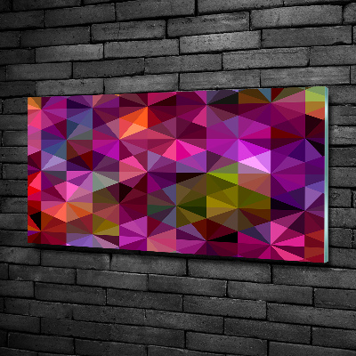 Quadro su vetro Onde astratte