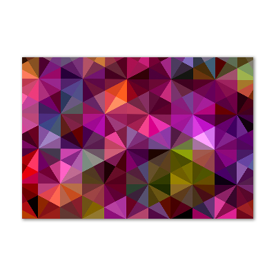 Quadro su vetro Onde astratte