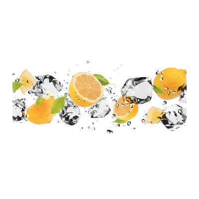 Quadro su vetro Limone e acqua