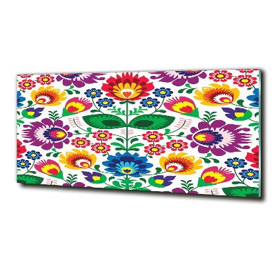 Quadro su vetro Modello etnico