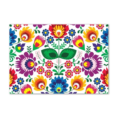 Quadro su vetro Modello etnico