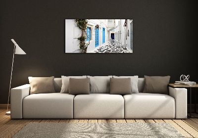 Quadro in verde Strade greche