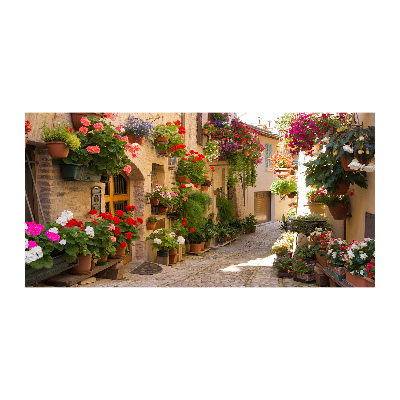 Quadro vetro Una strada affascinante