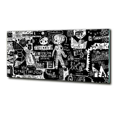 Quadro in verde Graffiti