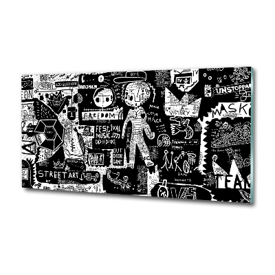 Quadro in verde Graffiti