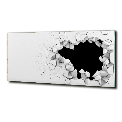 Quadro vetro Buchi nel muro