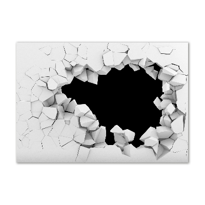 Quadro vetro Buchi nel muro