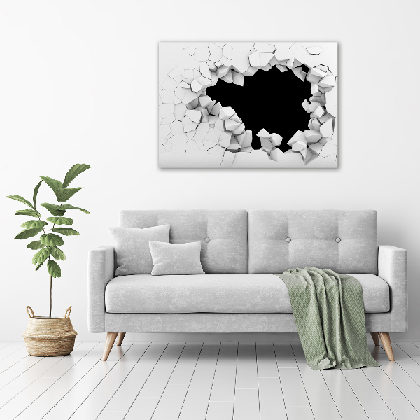 Quadro vetro Buchi nel muro