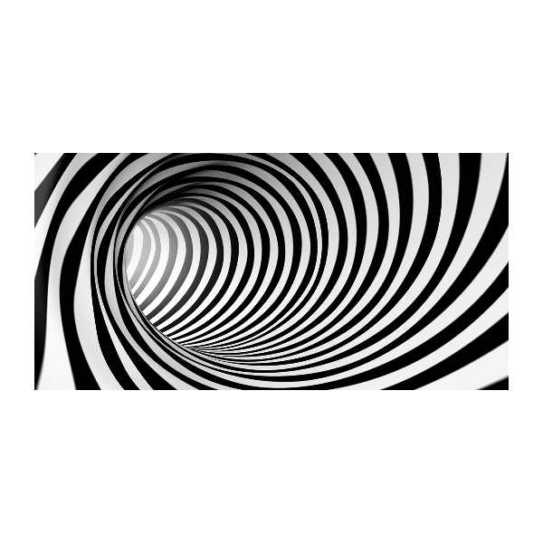 Quadro vetro Tunnel 3D