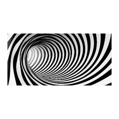 Quadro vetro Tunnel 3D