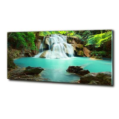 Quadro in verde Cascata