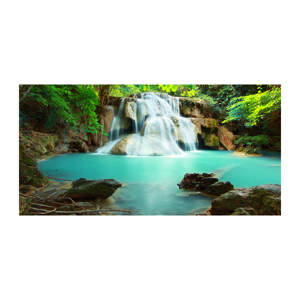 Quadro in verde Cascata