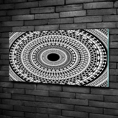 Quadro su vetro Ornamenti circolari