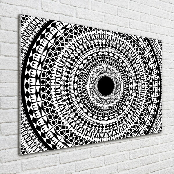 Quadro su vetro Ornamenti circolari