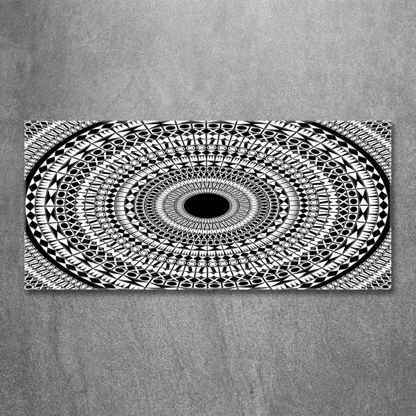 Quadro su vetro Ornamenti circolari