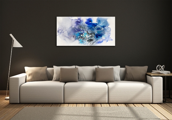 Quadro vetro Fiori astratti