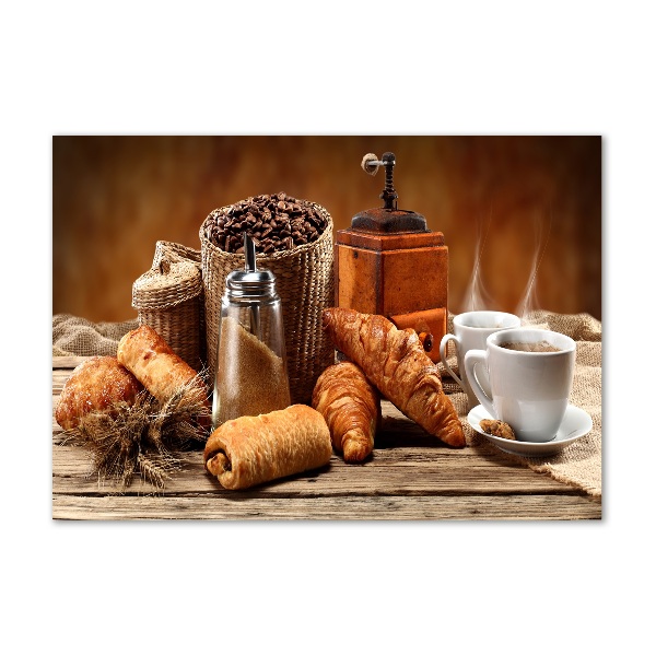 Quadro vetro Colazione