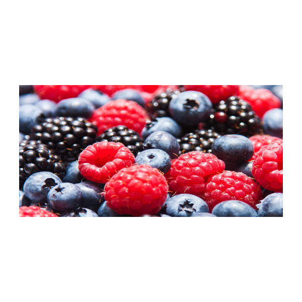 Quadro vetro Frutti di bosco