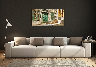 Quadro su vetro Strade greche