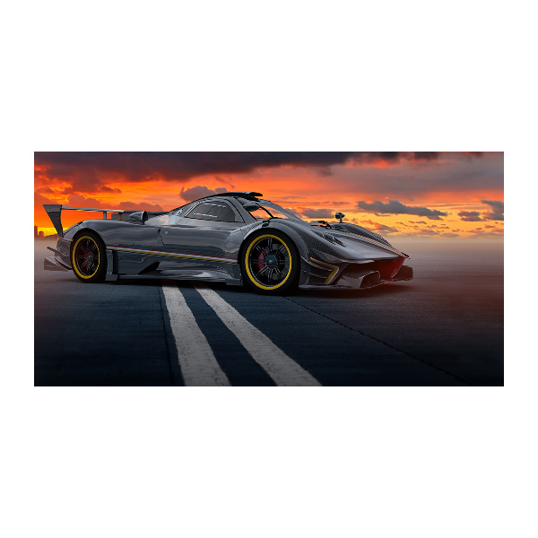 Quadro su vetro Pilota