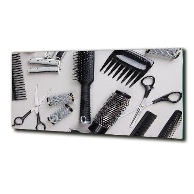 Quadro vetro Strumenti da parrucchiere
