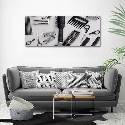 Quadro vetro Strumenti da parrucchiere