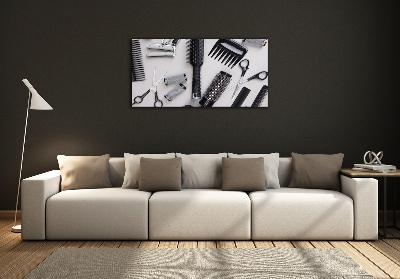 Quadro vetro Strumenti da parrucchiere