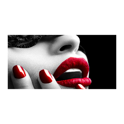 Quadro in vetro Maschera di pizzo