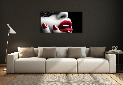 Quadro in vetro Maschera di pizzo