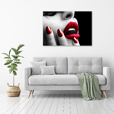 Quadro in vetro Maschera di pizzo