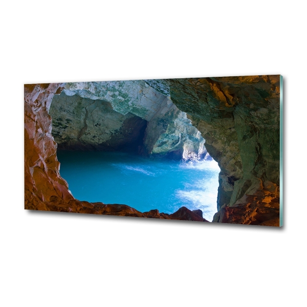 Quadro su vetro Grotta marina