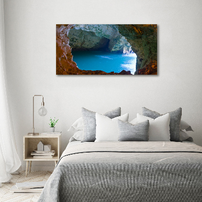 Quadro su vetro Grotta marina