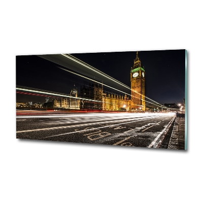 Quadro vetro Big Ben di Londra