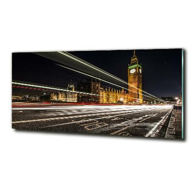 Quadro vetro Big Ben di Londra