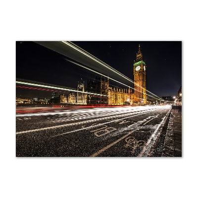 Quadro vetro Big Ben di Londra